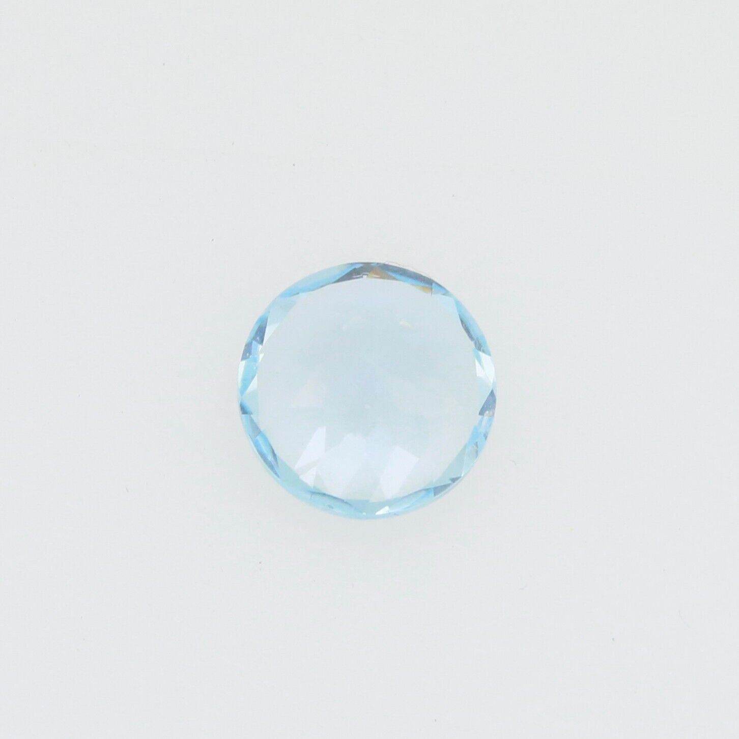 3.5 Carat Sky Blue Topaz Round RD 9x9mm Loose Gemstone - Syzjewelry