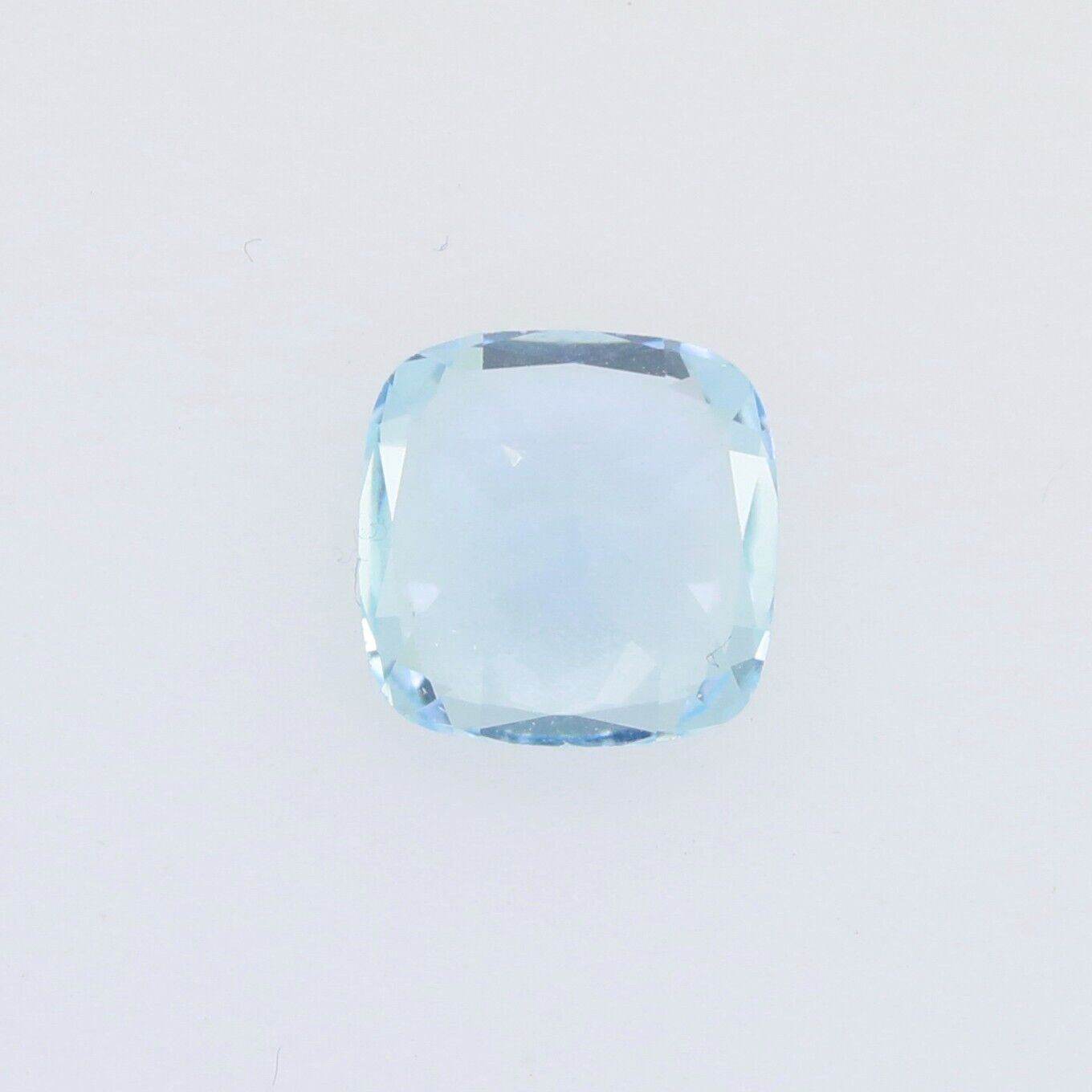 4 Carat Sky Blue Topaz Cushion CU 9x9mm Loose Gemstone - Syzjewelry