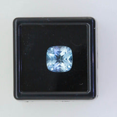 4 Carat Sky Blue Topaz Cushion CU 9x9mm Loose Gemstone - Syzjewelry