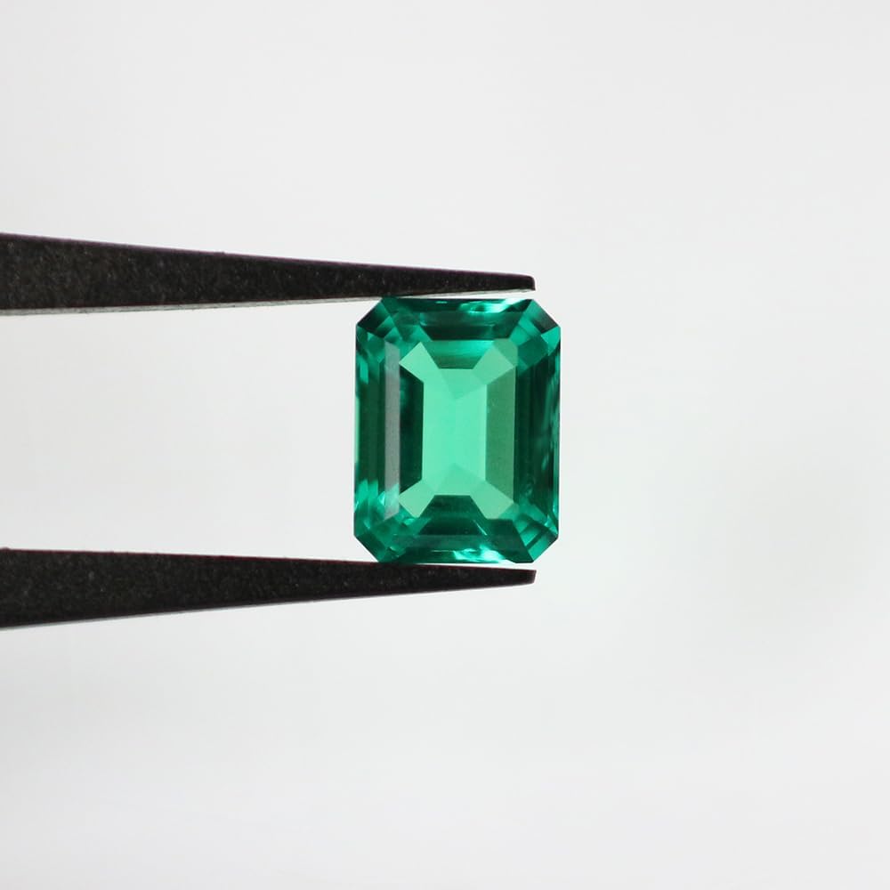 Hydro Thermal Lab Grown Emerald Colombia Green Emerald OCT 7x5 8x6 9x7 10x8 11x9 12x10 14x10 16x12mm Facet Loose Gemstone Syzjewelry