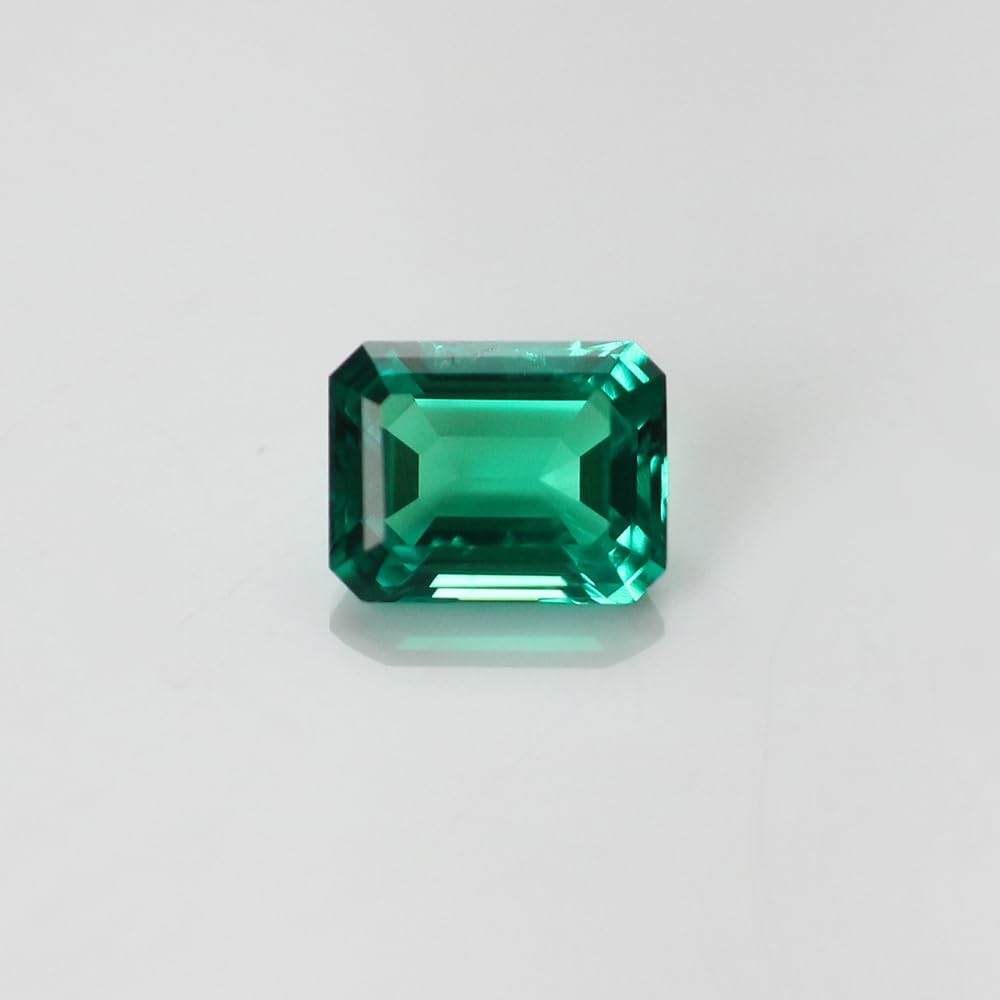 Hydro Thermal Lab Grown Emerald Colombia Green Emerald OCT 7x5 8x6 9x7 10x8 11x9 12x10 14x10 16x12mm Facet Loose Gemstone Syzjewelry