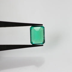Hydro Thermal Lab Grown Emerald Colombia Green Emerald OCT 7x5 8x6 9x7 10x8 11x9 12x10 14x10 16x12mm Facet Loose Gemstone Syzjewelry