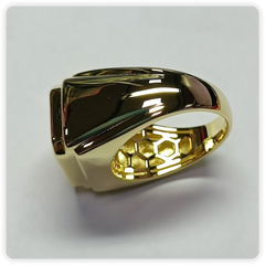 Men's Sterling silver Semi Mount Ring Setting Cushion CU 16x12mm Syzjewelry