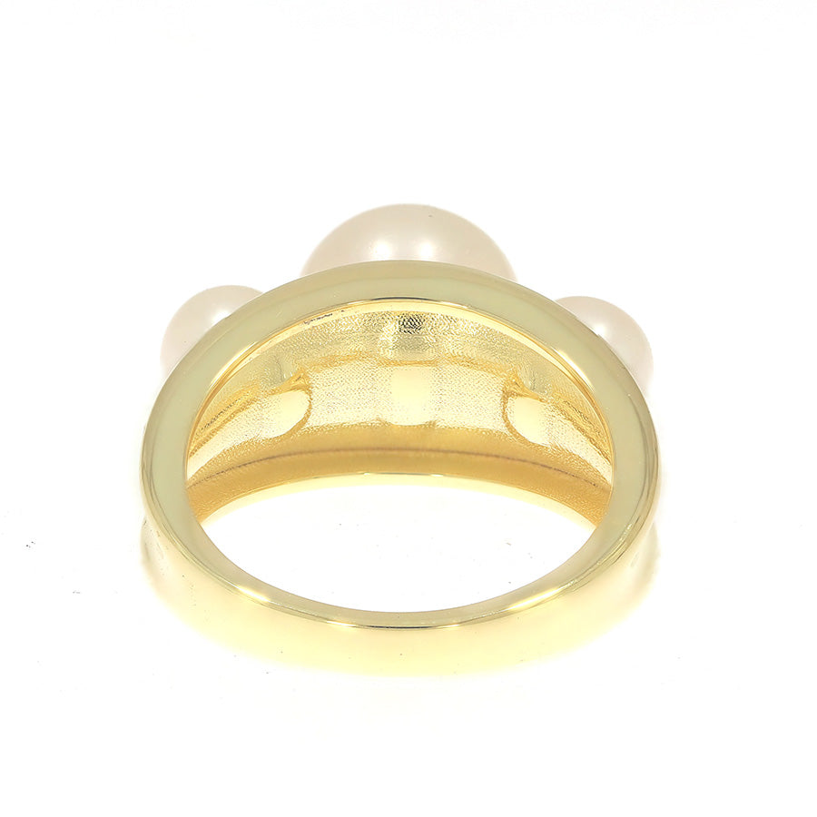 Sterling Silver Semi Mount Ring Setting Round RD 10x10mm Round RD 6x6mm 3-Stone Syzjewelry