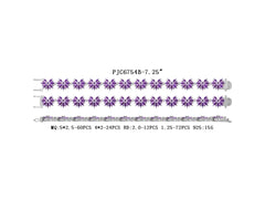 Sterling Silver Semi Mount Bracelet Setting Marquise MQ 5X2.5mm DHJ