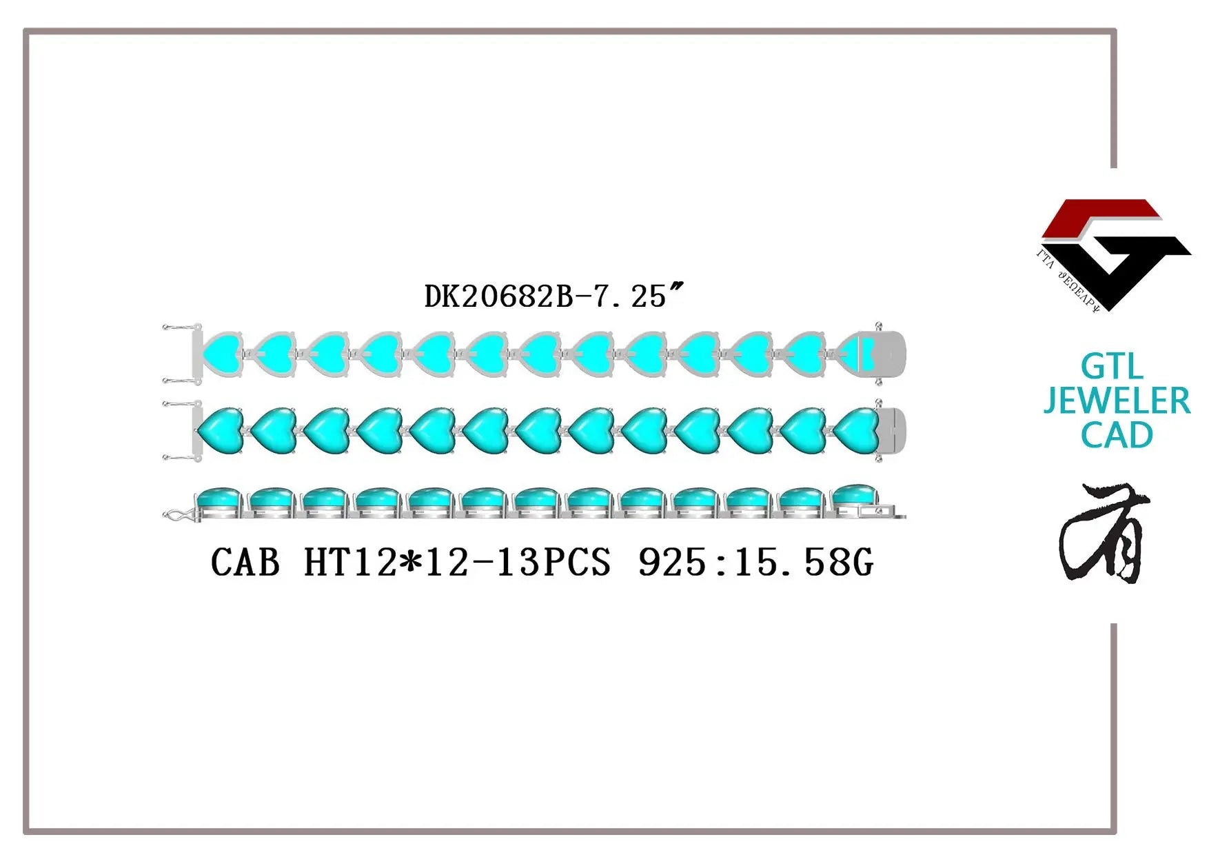 Sterling Silver Bracelet DHJ