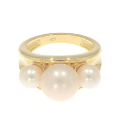 Sterling Silver Semi Mount Ring Setting Round RD 10x10mm Round RD 6x6mm 3-Stone Syzjewelry