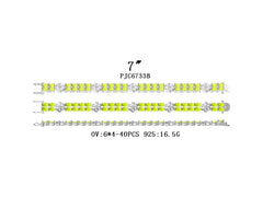 Sterling Silver Semi Mount Bracelet Setting Oval OV 6X4mm DHJ