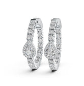 Sterling Silver Semi Mount Earrings Setting Pear PE 7X5mm DHJ