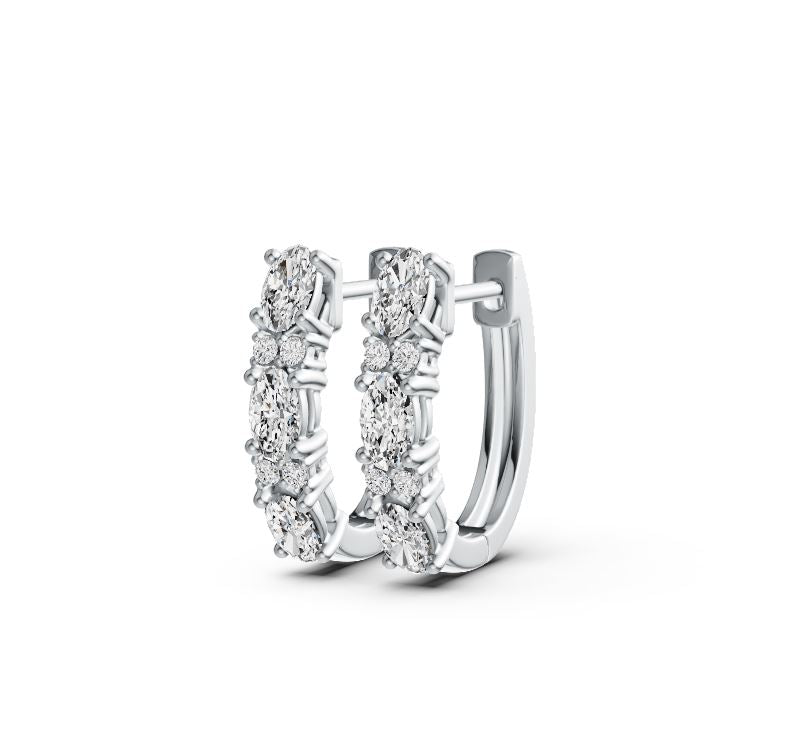 Sterling Silver Semi Mount Earrings Setting Oval OV 5x3mm Syzjewelry