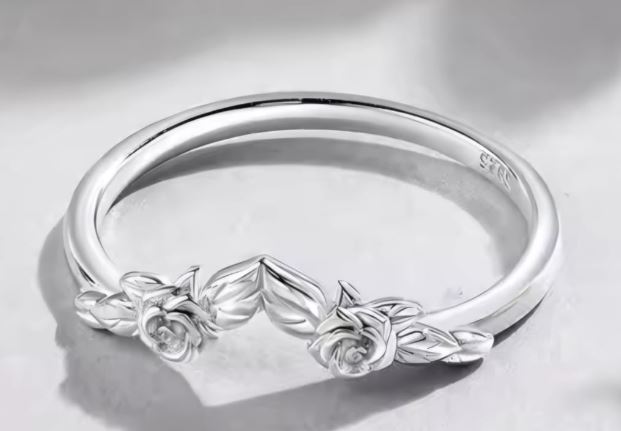 Sterling Silver Semi Mount Ring Setting Pear PE 9x6mm Syz Jewelry
