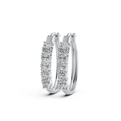 Sterling Silver Semi Mount Earrings Setting Oval OV 5X4mm DHJ