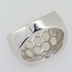 Men's Sterling silver Semi Mount Ring Setting Cushion CU 15X11mm Cabochon Syzjewelry