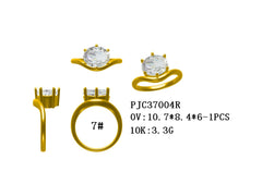 10K Gold Semi Mount Ring Setting Oval OV 10.7mmx8.4mmx6mm Syzjewelry