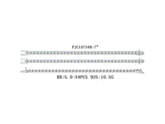 スターリングシルバーブレスレット