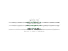 Sterling Silver Semi Mount Bracelet Setting Oval OV 6X4mm DHJ