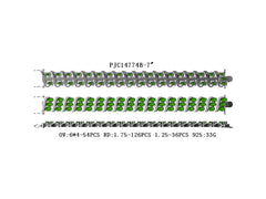 Sterling Silver Semi Mount Bracelet Setting Oval OV 6X4mm DHJ