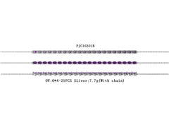 Sterling Silver Semi Mount Bracelet Setting Oval OV 6X4mm DHJ