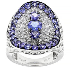 Sterling Silver Semi Mount Ring Setting Round RD 6x6mm DHJ
