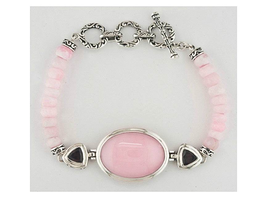 Sterling Silver Semi Mount Bracelet Setting Oval OV 25X18mm - Syzjewelry