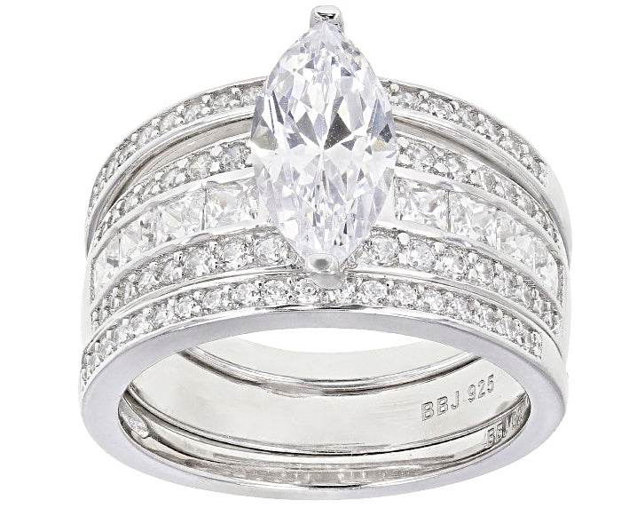 Sterling Silver Semi Mount Ring Setting Marquise MQ 12X6mm - Syzjewelry