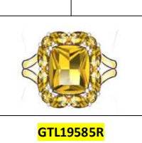 Sterling Silver Semi Mount Ring Setting Cushion CU 9X7mm - Syzjewelry