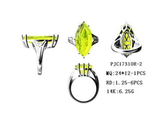 Sterling Silver Semi Mount Ring Setting Marquise MQ 18X9mm DHJ