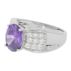 Sterling Silver Semi Mount Ring Setting Oval OV 10X8mm DHJ