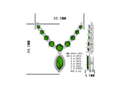 Sterling Silver Semi Mount Pendants Setting Marquise MQ 10x5mm Syzjewelry