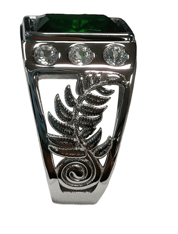 Sterling Silver Semi Mount Ring Setting Princess SQ 13x9mm Round RD 3x3mm Syzjewelry