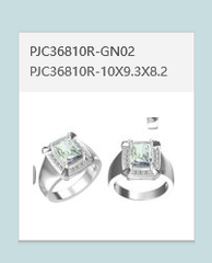 Sterling Silver Semi Mount Ring Setting Cushion CU 10x9.3mm Syzjewelry