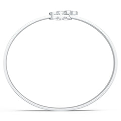Sterling Silver Semi Mount Bracelet Setting Round RD 2.5mm DHJ