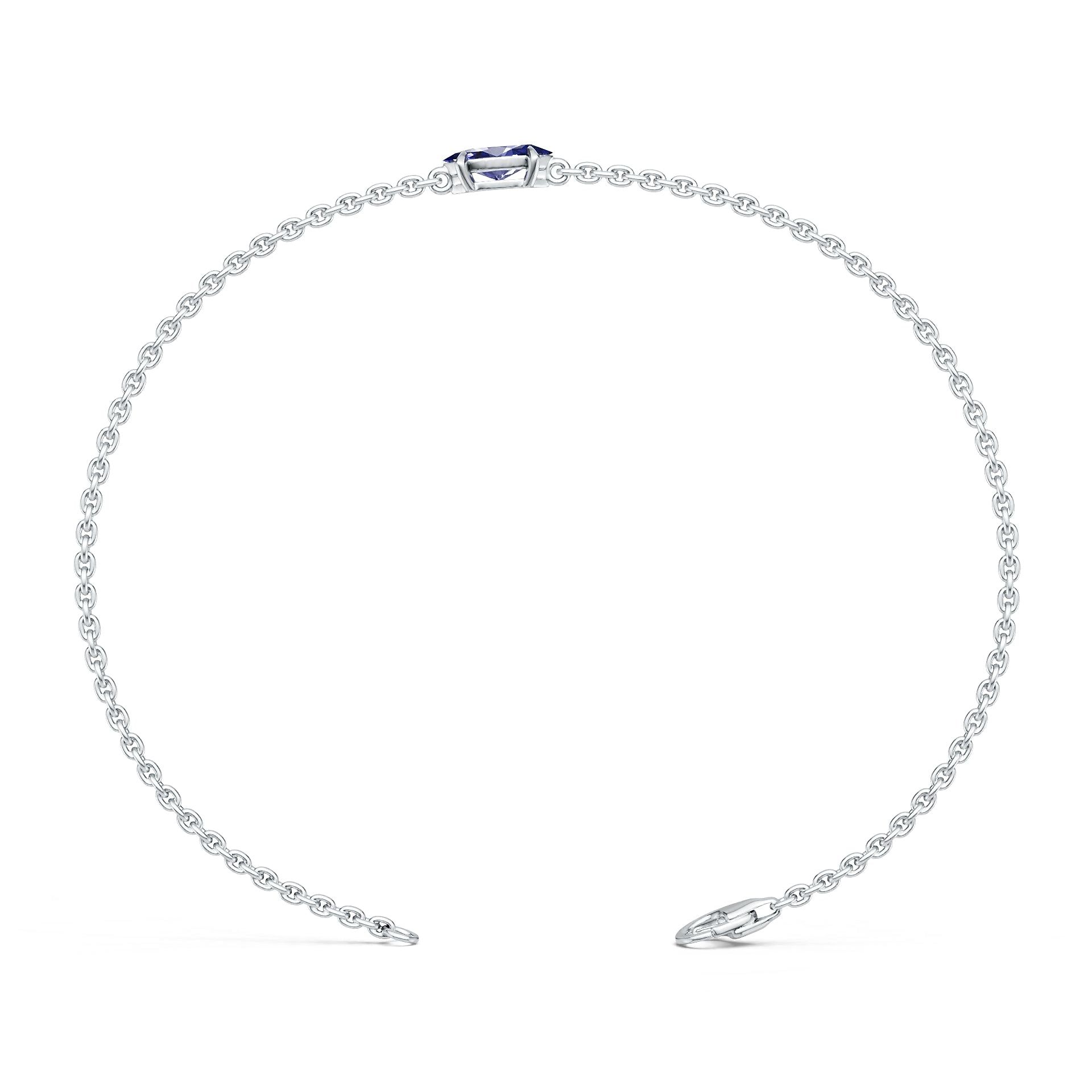 Sterling Silver Semi Mount Bracelet Setting Marquise MQ 10X5mm DHJ