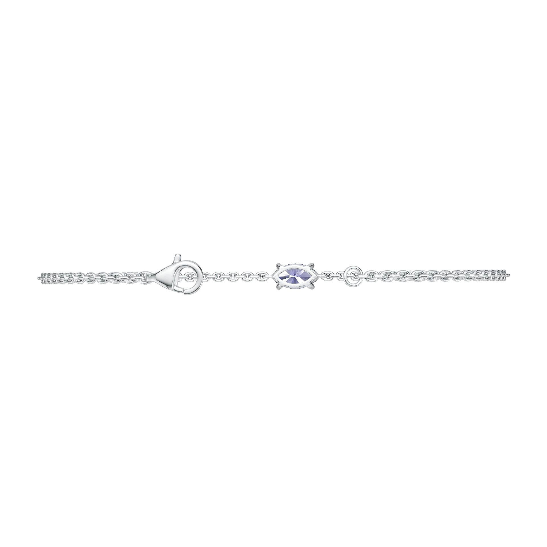 Sterling Silver Semi Mount Bracelet Setting Marquise MQ 10X5mm DHJ