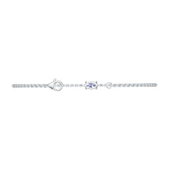 Sterling Silver Semi Mount Bracelet Setting Marquise MQ 10X5mm DHJ