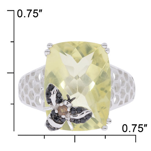 Sterling Silver Semi Mount Ring Setting Cushion CU 16X12mm White Topaz Syzjewelry