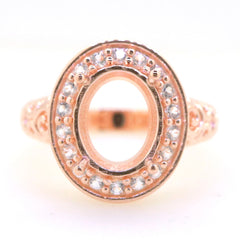 Sterling Silver Semi Mount Ring Setting SQ Princess 8x8mm Syzjewelry