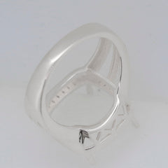 Sterling Silver Semi Mount Ring Setting SQ Princess 8x8mm Syzjewelry
