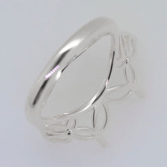 Sterling Silver Semi Mount Ring Setting Marquise MQ 26x15mm Syzjewelry