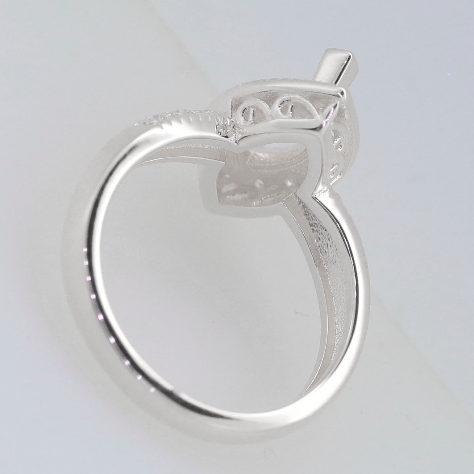 Sterling Silver Semi Mount Ring Setting Marquise MQ 10x5mm Syzjewelry