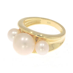 Sterling Silver Semi Mount Ring Setting Round RD 10x10mm Round RD 6x6mm 3-Stone Syzjewelry