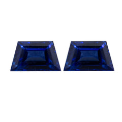 Loose Blue Spinel Trapezium Cut 6x4x4mm VS Syzjewelry