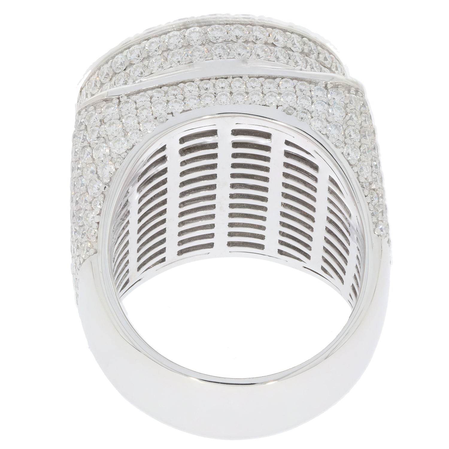 Men's Customizable Sterling Silver Champion Ring - Personalized Ring of Honor for Champions - Syzjewelry