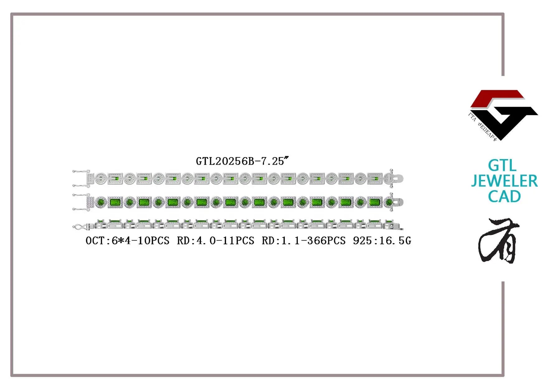 Sterling Silver Bracelet DHJ