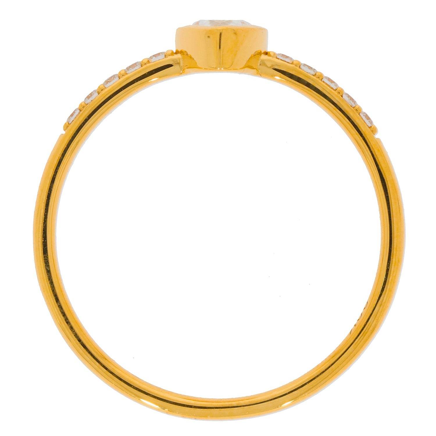 Sterling Silver Semi Mount Ring Setting Pear PE 6X4mm - Syzjewelry