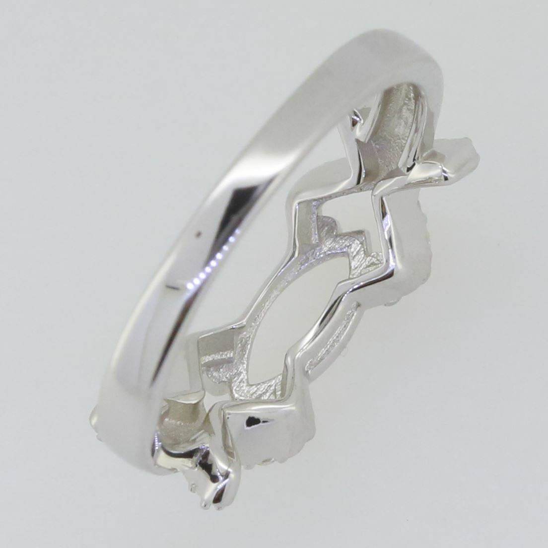 14K White Gold Semi Mount Ring Setting Marquise MQ 10X5mm - Syzjewelry