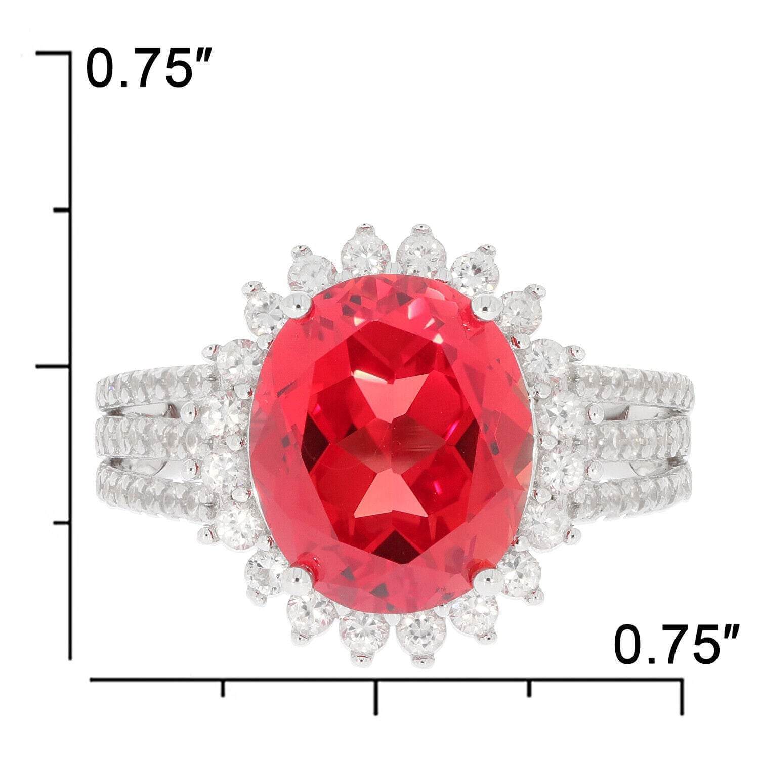 Sterling Silver Semi Mount Ring Setting Oval OV 12x10mm - Syzjewelry