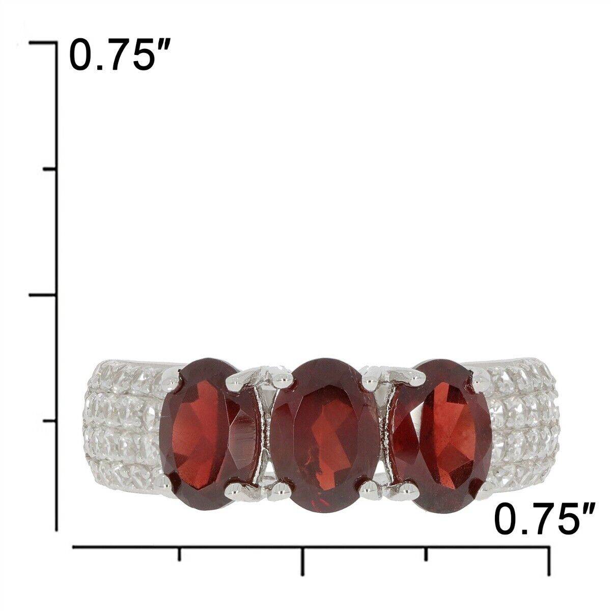 Sterling Silver Semi Mount Ring Setting Oval OV 7X5mm White Topaz Solid - Syzjewelry