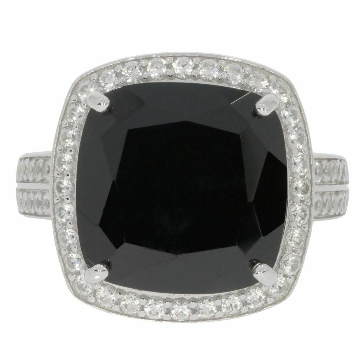 Sterling Silver Semi Mount Ring Setting CU 14X14mm White Topaz - Syzjewelry