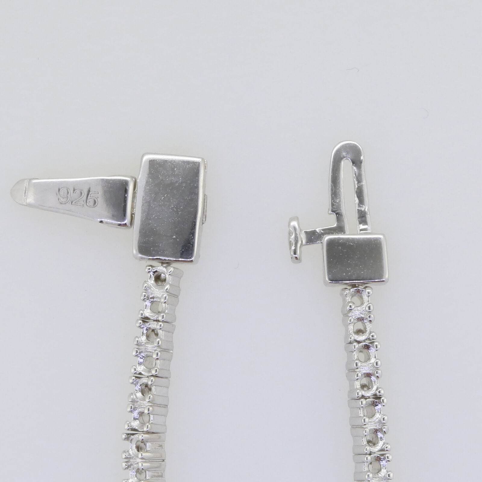 Sterling Silver Semi Mount Tennis Bracelet Setting Round RD 2x2mm - Syzjewelry